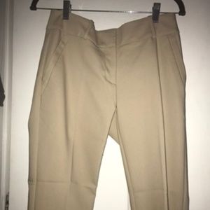 Loft Modern Skinny Ankle Pant Khaki color